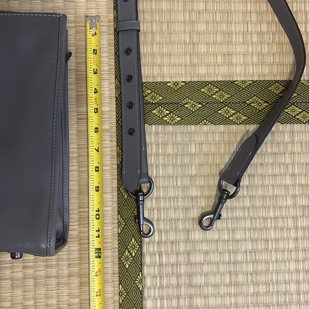 Coach Gray Rogue Brief with Professional Aesthetic - Picture 14 of 16
